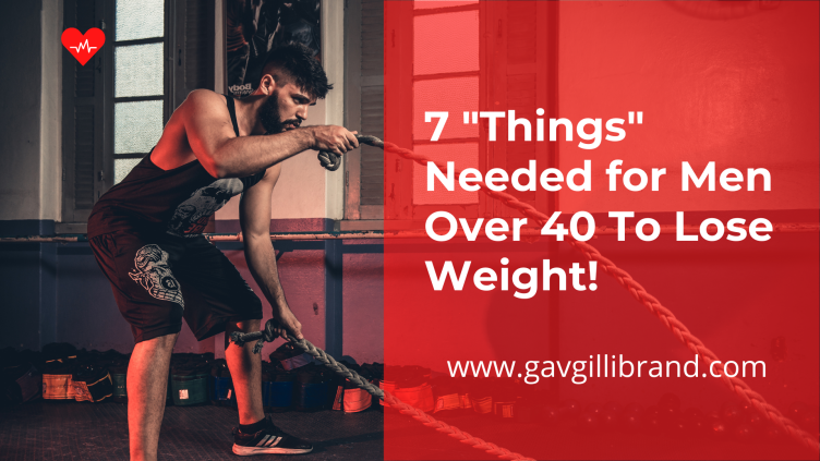 Banner for the article best way to lose weight for men over 40